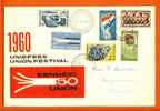 SOUTH AFRICA UNION 1960 Unofficial FDC 50 Years Union 268-273 With Address - FDC