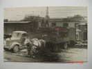 5906 GERMANY DEUTSCHLAND CAMION RAILWAY REAL PHOTO  YEARS  1940  OTHERS IN MY STORE - Camions & Poids Lourds