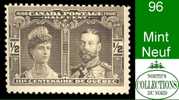 Canada (Unitrade & Scott # 96 - Quebec Tercentenary Issue) (Mint) F - Neufs