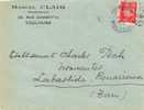 Lettre De Toulouse Bourse Pour Labastide Rouairoux Tarn - Brieven En Documenten