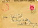 Lettre De Marseille Gare Pour Labastide Rouairoux Tarn - Cartas & Documentos