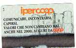 TELECOM ITALIA  - CAT. C.& C F3195 -  IPERCOOP: CENTRO COMMERCIALE MONGOLFIERA , ANDRIA         - NUOVA - Openbaar Speciaal Over Herdenking