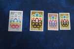 MONTREAL  1976 CANADA  JEUX OLYMPIQUES ETE  4  TIMBRES NEUFS ** XXI OLYMPIADES - Zomer 1976: Montreal