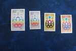 MONTREAL  1976 CANADA  JEUX OLYMPIQUES ETE  4  TIMBRES NEUFS ** XXI OLYMPIADES - Estate 1976: Montreal