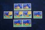 XXI OLYMPIADES  CANADA  JEUX OLYMPIQUES  MONTREAL 1976  8 TIMBRES NEUFS ** SPORTS DIVERS - Sommer 1976: Montreal