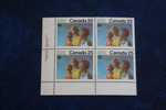 XXI OLYMPIADES  CANADA  JEUX OLYMPIQUES  MONTREAL 1976 BLOC DE 4 TIMBRES NEUFS **  PODIUM - Ete 1976: Montréal