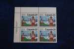 XXI OLYMPIADES  CANADA  JEUX OLYMPIQUES  MONTREAL 1976 BLOC DE 4 TIMBRES NEUFS **  PRESENTATION DEBUT DES COMPETITIONS - Summer 1976: Montreal