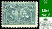 Canada (Unitrade & Scott # 97 - Quebec Tercentenary Issue) (Mint) F - Unused Stamps