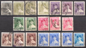 Rumänien; 1928; Michel 320/8 O; König Michael; 19 Stück - Used Stamps