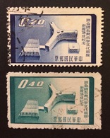 TAIWAN Formose  1958 YT N°271-272 - Gebruikt