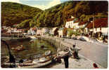 UK635:  LYNMOUTH : Mars Hill And The Harbour - Lynmouth & Lynton