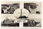 UK642 : LAND'S END : 4-picture Postcard - Land's End