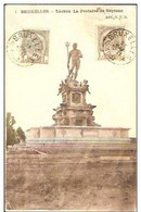 LAEKEN-LA FONTAINE DE NEPTUNE-timbres Côté Vue - Laeken