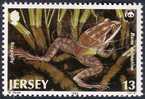 Jersey 1989  Endangered Fauna Frog - Frösche