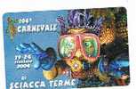 TELECOM ITALIA - CAT. C. & C.  F3895 -  CARNEVALE DI SCIACCA TERME, 2004  -  NUOVA - Public Themes