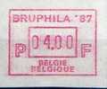 30063 - Vignette D'affranchissement - Va 63 - 4fr - 09 Et 10 Mai 1987 - Bruphila - 0.40 - Autres & Non Classés