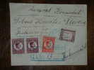 Romania,Registered Letter,Air Mail,Aero Stamp,Schitul R Postmark,vintage Cover,Receiver Yugoslavia Kingdom Consulat,SHS - Briefe U. Dokumente