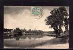 58 GUERIGNY Etang De Bizy, Vue Générale, Ed LA Hirondelle 251, 1906, Dos 1900 - Guerigny