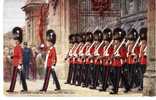 CPA ANGLETERRE WELSH GUARDS LEAVING BUCKINGHAM PALACE  (NON ECRITE) - Buckingham Palace