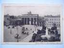 Berlin Pariser Platz U Brandenburger For Recto / Verso - Porte De Brandebourg