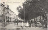 BRUXELLES BELGIUM Boulevard D´Anvers SHOPS Pedestrians CARTS Circa-1910 - Lanen, Boulevards