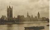 Britain United Kingdom - Houses Of Parliament, London 1930 Real Photo Postcard [P1396] - Houses Of Parliament