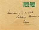 Lettre  Avec Deux 414B Pour Labastide Rouairoux Tarn - Lettres & Documents