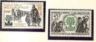 REFUGEES - MAROC - 1960  Yvert # 402/403 Complete Set - MINT (NH) - Rifugiati