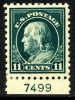 US #473 SUPERB Mint Hinged 12c Franklin From 1916 - Unused Stamps
