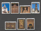 GREECE 1981   Bell Towers & Carved Wooden Iconostases  SET MNH - Ungebraucht