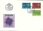 Portugal 1968 FDC Europa CEPT - 1968