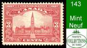 Canada (Unitrade & Scott # 143 - Parliament Buildings) (Mint) F - Nuevos