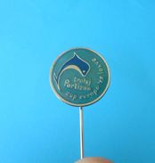 DOLPHIN Croatian Old Pin Badge Dauphin Delphin Delfin Delphin Delfino Fish Poisson Pez Fisch Scuba Diving Dive Plongee - Buceo