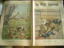 LE PETIT JOURNAL N° 0254 29/09/1895 MrEYSETTE DEVORE PAR UN LION + DRAME A HAL EN BELGIQUE - Le Petit Journal
