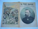 LE PETIT JOURNAL N° 0267 29/12/1895 GENERAL ZEDE + LE RAS ABYSSIN MAKONNEN A AMBA-ALAGHI - Le Petit Journal