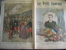 LE PETIT JOURNAL N° 0268 05/01/1896 LE TSAREWITCH A LA TURBIE + LE REGIMENT DU 200ème DE RETOUR DE MADAGASCAR - Le Petit Journal