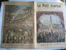 LE PETIT JOURNAL N° 0278 15/03/1896 ARRIVEE DU PdT FELIX FAURE ET DU TSAREVITCH A NICE - Le Petit Journal