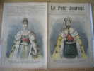 LE PETIT JOURNAL N° 0288 24/05/1896 LE TSAR NICOLAS II ET LA TSARINE EN COSTUME DE SACRE - Le Petit Journal