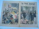 LE PETIT JOURNAL N° 0292 21/06/1896 ATTENTAT A LA BOMBE A L'EGLISE SANTA MARIA A BARCELONE - Le Petit Journal