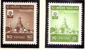 REFUGEES - THAILANDE - 1960  Yvert # 323/324  - MINT (NH) - Refugiados