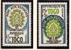 REFUGEES - TOGO - 1960  Yvert # 307/308  - MINT (NH) - Rifugiati
