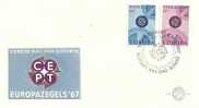 Netherlands 1967 FDC Europa CEPT - 1967