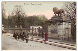 LAEKEN -LA GARDE ROYALE-MILITAIRES-BOITE AUX LETTRES - Laeken