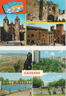 ESPAGNE .  2 CPM  . CACERES  . - Cáceres