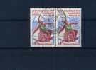 - PAIRE DE TIMBRES  SUR LES JEUX MONDIAUX DES HANDICAPES 1970 - Handisport