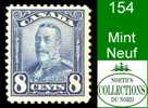 Canada (Unitrade & Scott # 154 - Scroll Issue) (Mint) F - Neufs