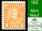 Canada (Unitrade & Scott # 162 - Arch/Leaf Issue) (Mint) F - Nuevos