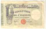 2855)bellissimo 50 Lire Banca D' Italia Del 12-12-1934 Vedi Foto - 50 Liras