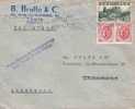 Tunisie / Allemagne. Lettre / Cover Tunis 1953. Entête Commercial. - Cartas & Documentos