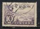 FINLANDE  / 1930 -  10 M. Gris Violet  # 154a  Ob. - Used Stamps